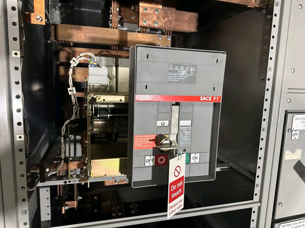 Low voltage breaker maintenance